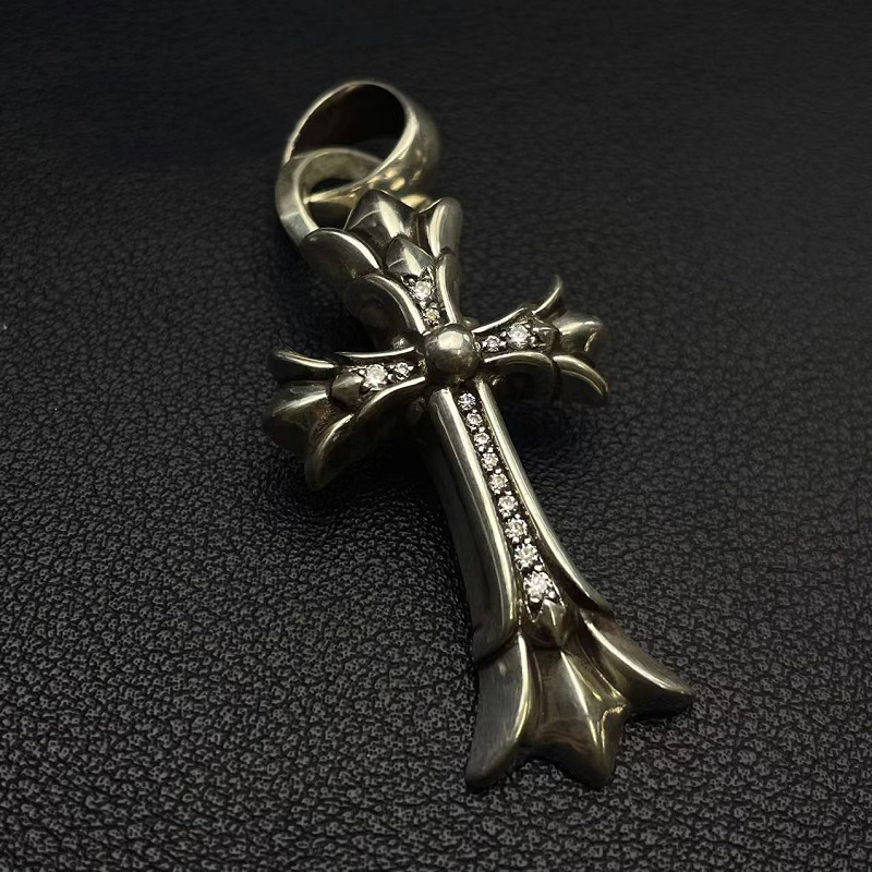 Chrome Hearts Cross Ring - Gothic 925 Sterling Silver Jewelry | David Studio