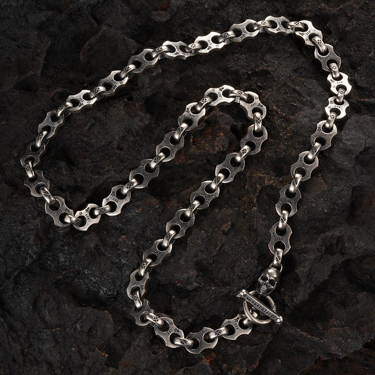 Chrome Hearts Cross Ring - Gothic 925 Sterling Silver Jewelry | David Studio