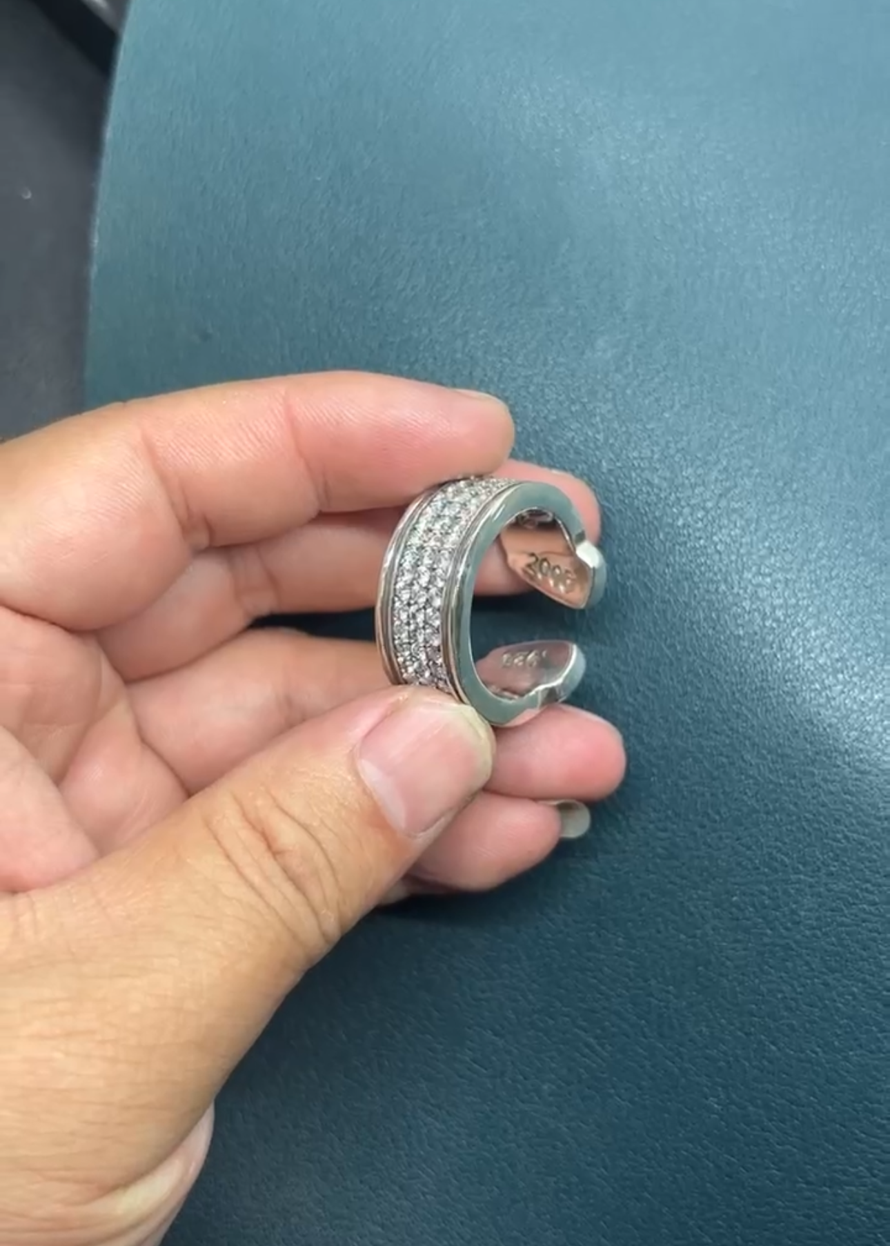 Chrome Hearts Cross Ring - Gothic 925 Sterling Silver Jewelry | David Studio