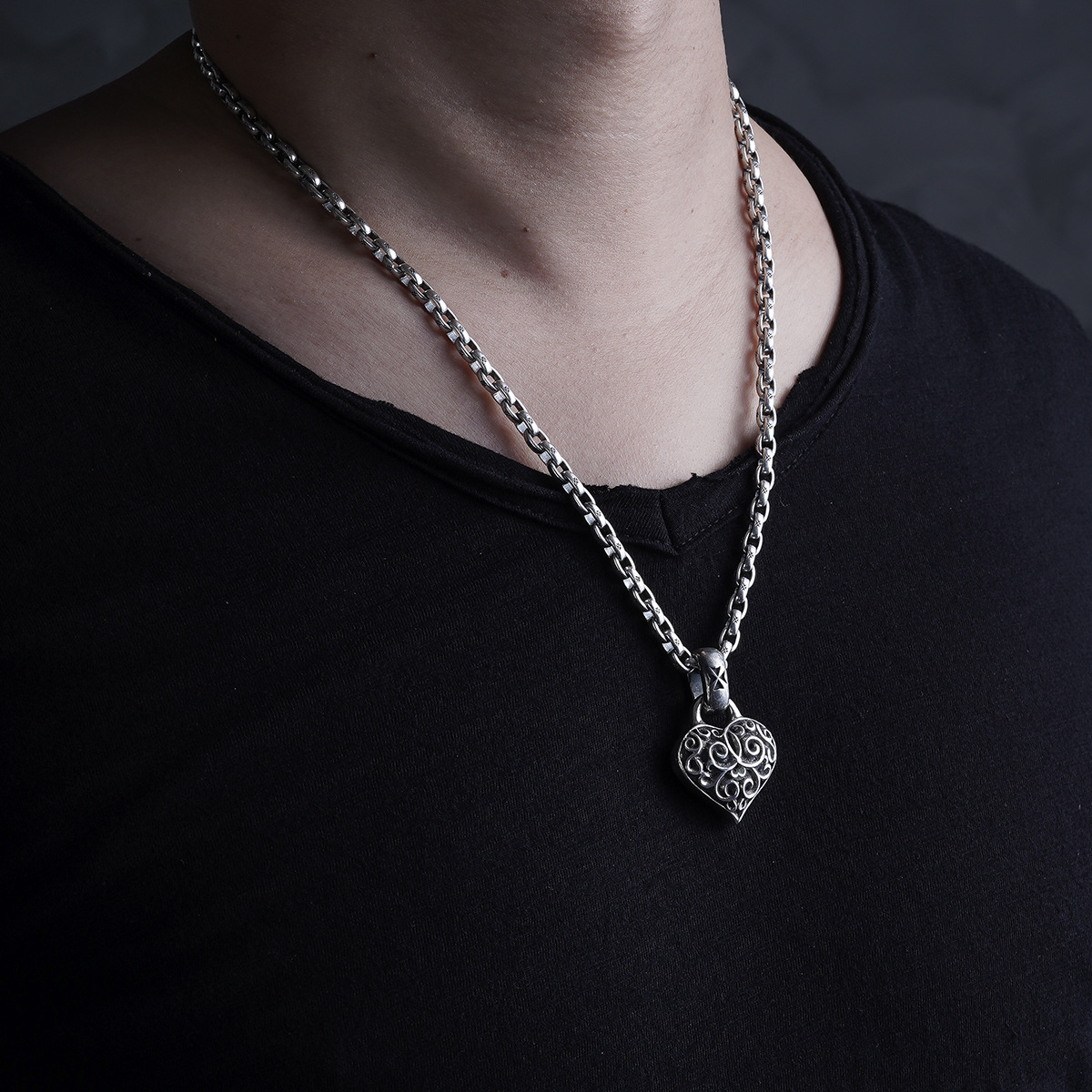 Chrome Hearts Cross Ring - Gothic 925 Sterling Silver Jewelry | David Studio