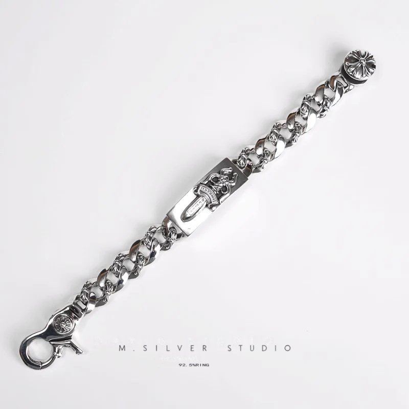 Chrome Hearts Cross Ring - Gothic 925 Sterling Silver Jewelry | David Studio