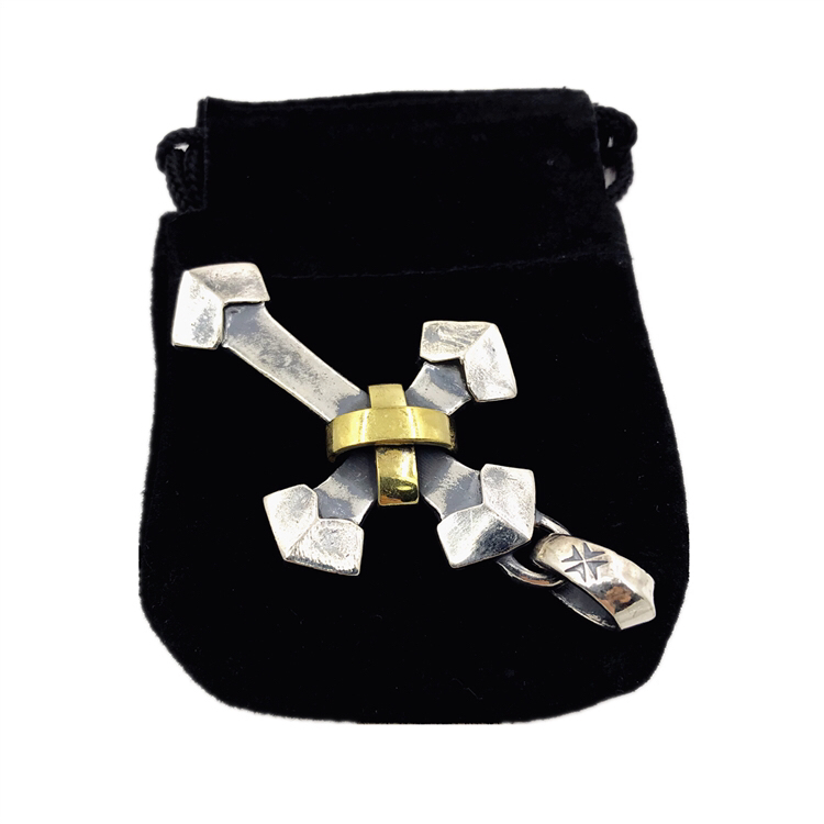 Chrome Hearts Cross Ring - Gothic 925 Sterling Silver Jewelry | David Studio