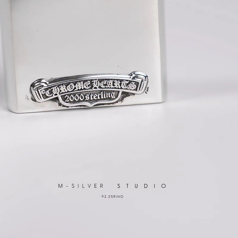 Chrome Hearts Cross Ring - Gothic 925 Sterling Silver Jewelry | David Studio