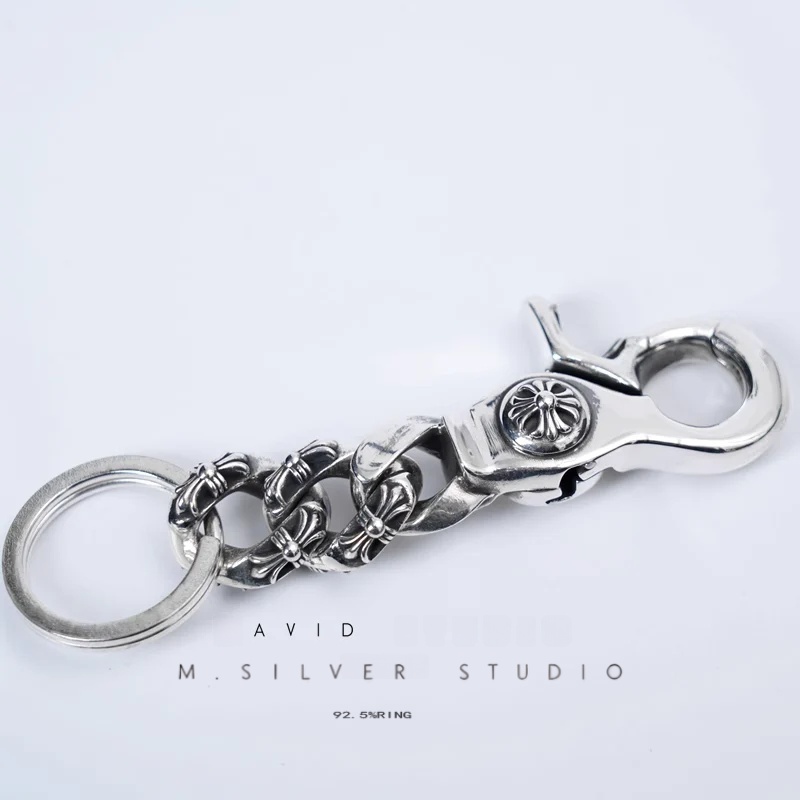 Chrome Hearts Cross Ring - Gothic 925 Sterling Silver Jewelry | David Studio