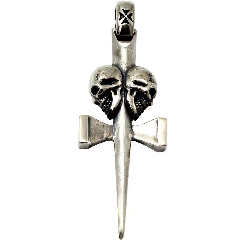 Chrome Hearts Cross Ring - Gothic 925 Sterling Silver Jewelry | David Studio