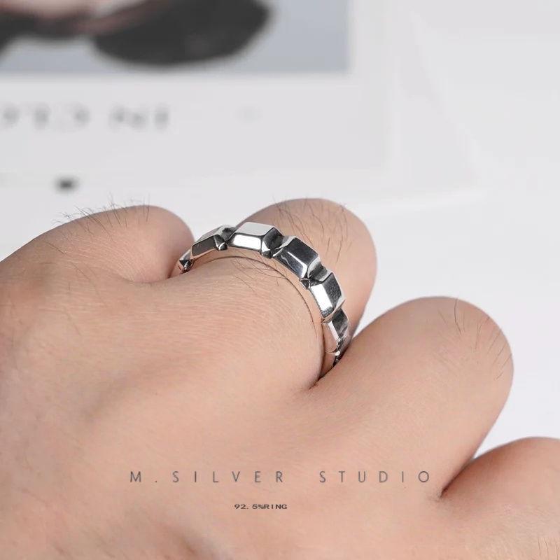 Chrome Hearts Cross Ring - Gothic 925 Sterling Silver Jewelry | David Studio