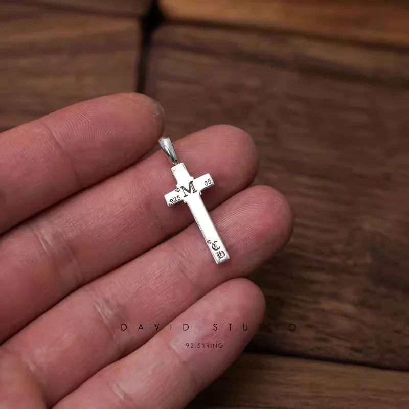 Chrome Hearts Cross Ring - Gothic 925 Sterling Silver Jewelry | David Studio