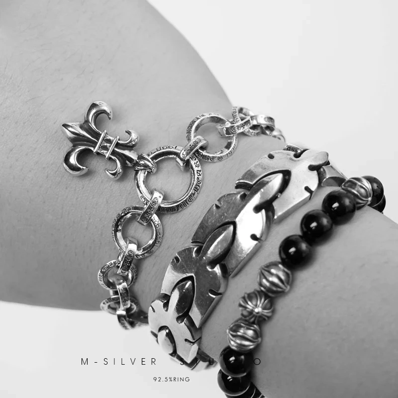 Chrome Hearts Cross Ring - Gothic 925 Sterling Silver Jewelry | David Studio