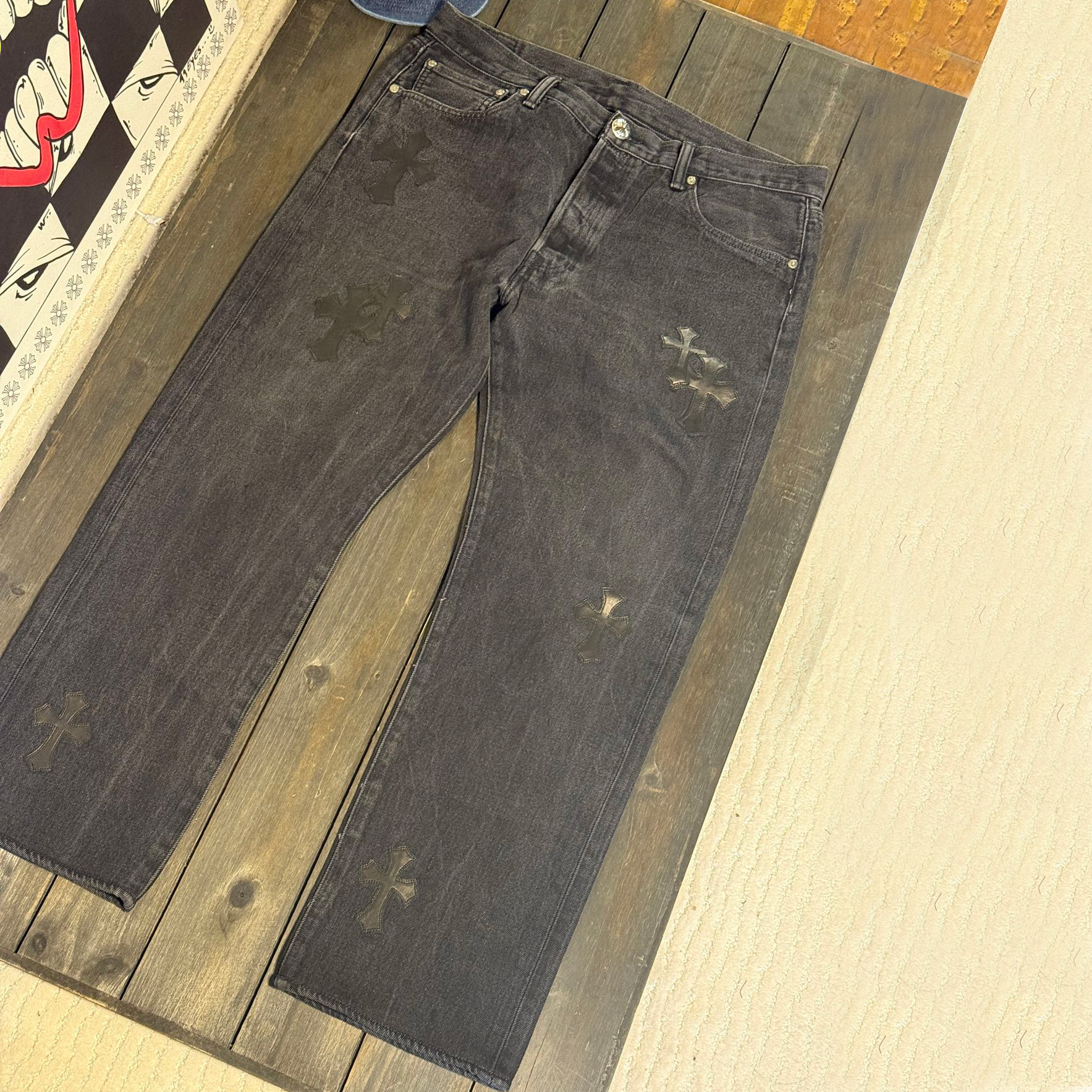 Chrome Hearts Cross Ring - Gothic 925 Sterling Silver Jewelry | David Studio