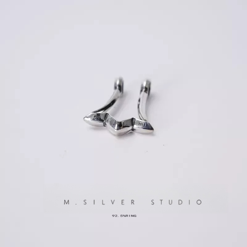 Chrome Hearts Cross Ring - Gothic 925 Sterling Silver Jewelry | David Studio