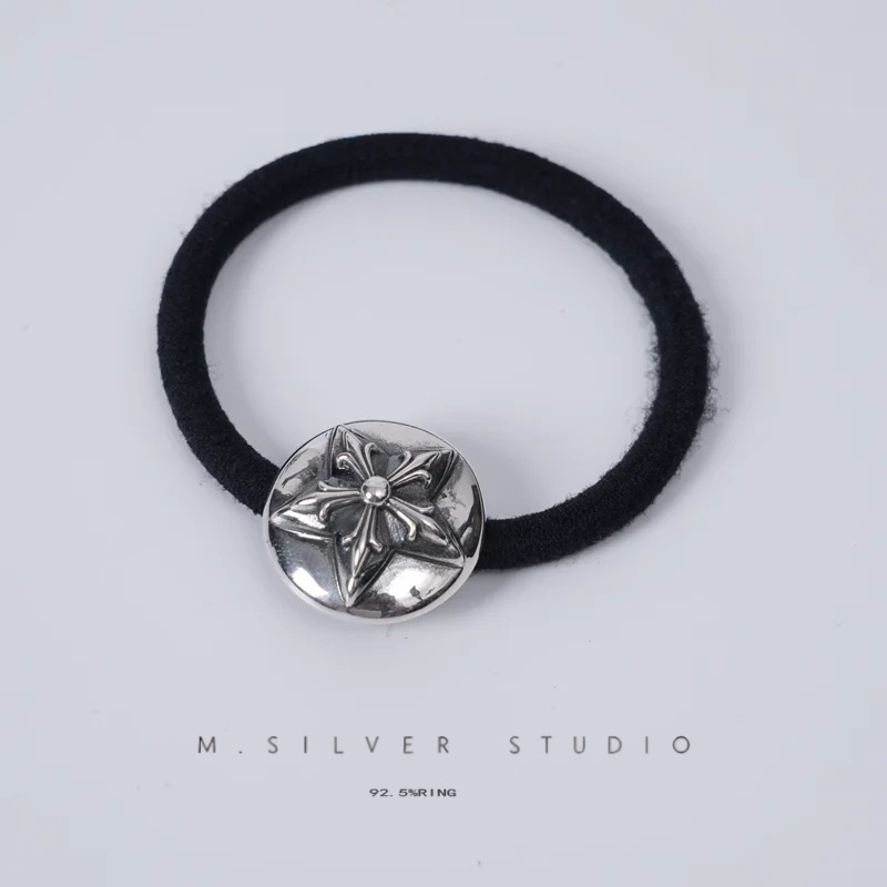 Chrome Hearts Cross Ring - Gothic 925 Sterling Silver Jewelry | David Studio