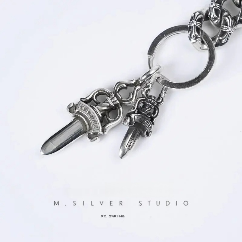 Chrome Hearts Cross Ring - Gothic 925 Sterling Silver Jewelry | David Studio