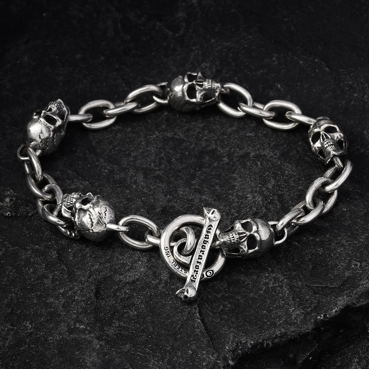 Chrome Hearts Cross Ring - Gothic 925 Sterling Silver Jewelry | David Studio