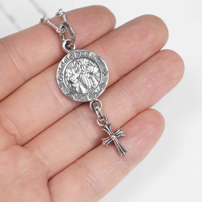 Chrome Hearts Cross Ring - Gothic 925 Sterling Silver Jewelry | David Studio