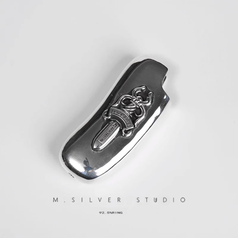 Chrome Hearts Cross Ring - Gothic 925 Sterling Silver Jewelry | David Studio