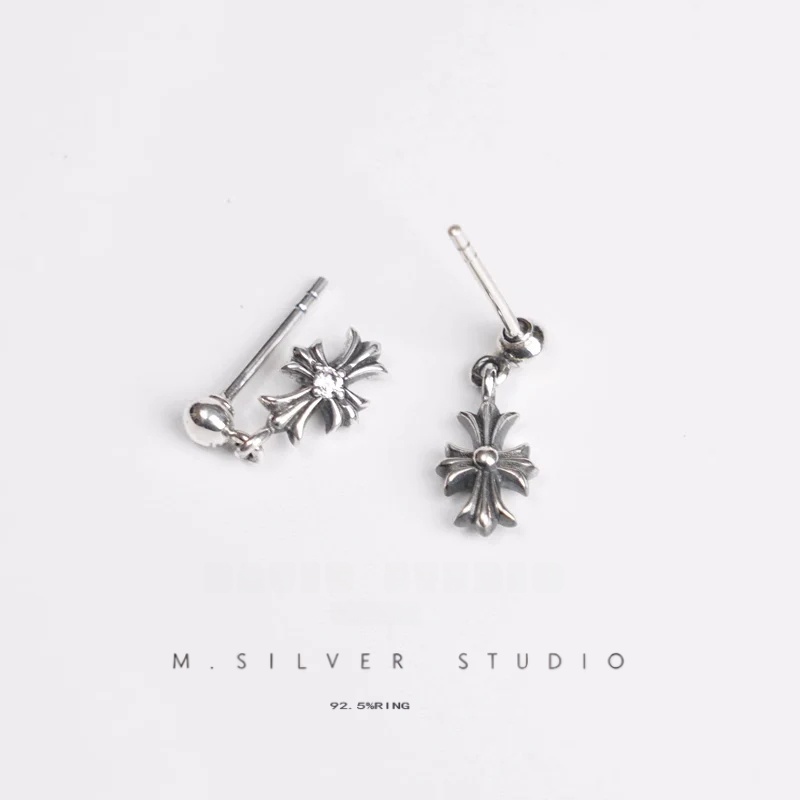 Chrome Hearts Cross Ring - Gothic 925 Sterling Silver Jewelry | David Studio