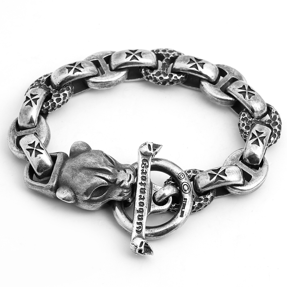 Chrome Hearts Cross Ring - Gothic 925 Sterling Silver Jewelry | David Studio