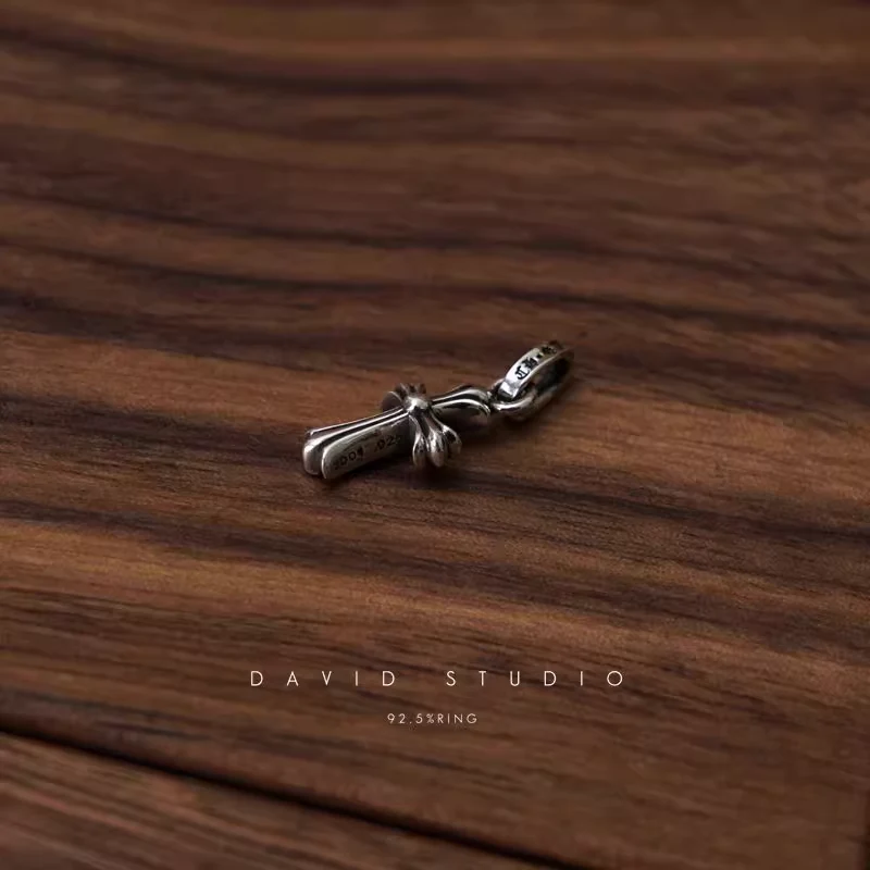 Chrome Hearts Cross Ring - Gothic 925 Sterling Silver Jewelry | David Studio