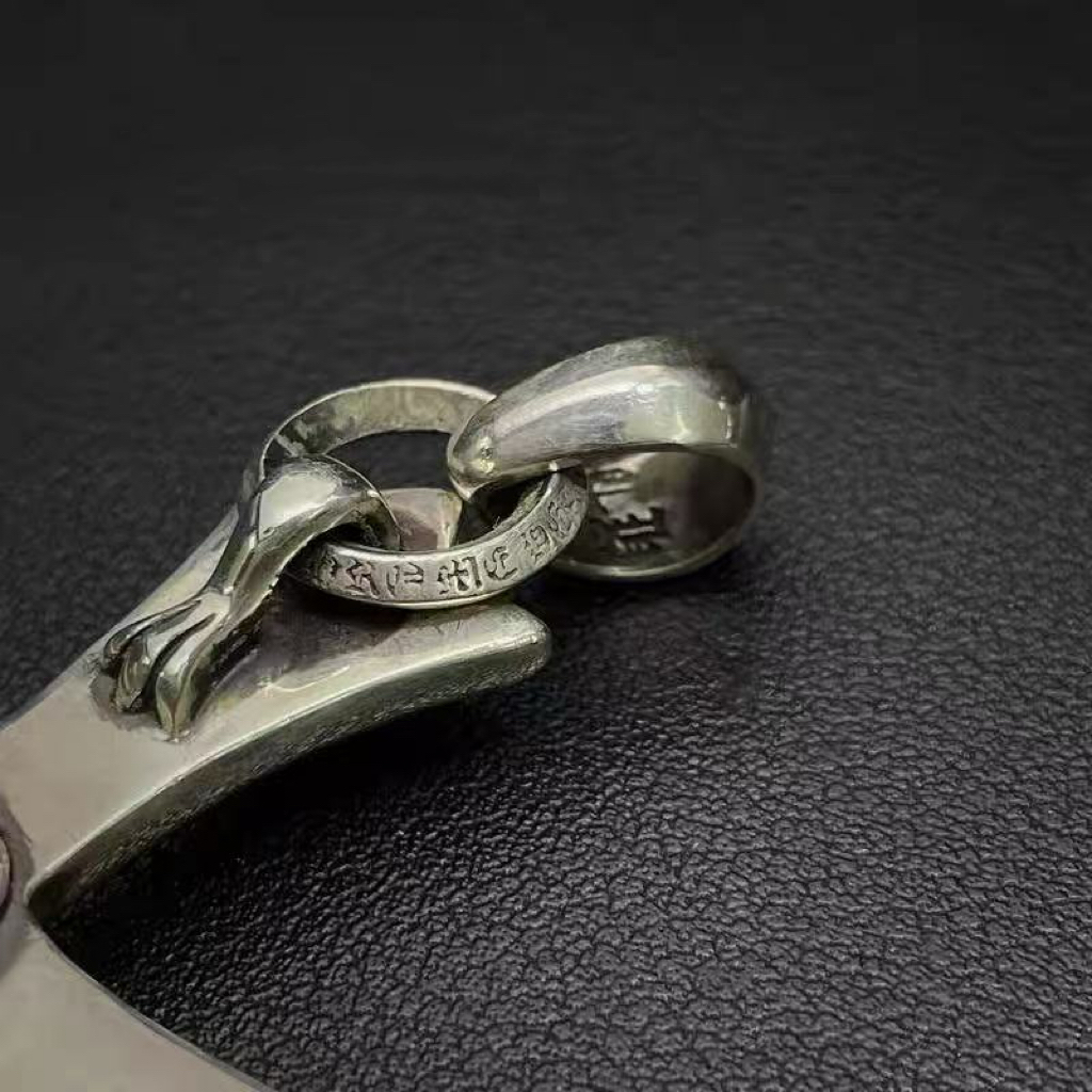 Chrome Hearts Cross Ring - Gothic 925 Sterling Silver Jewelry | David Studio