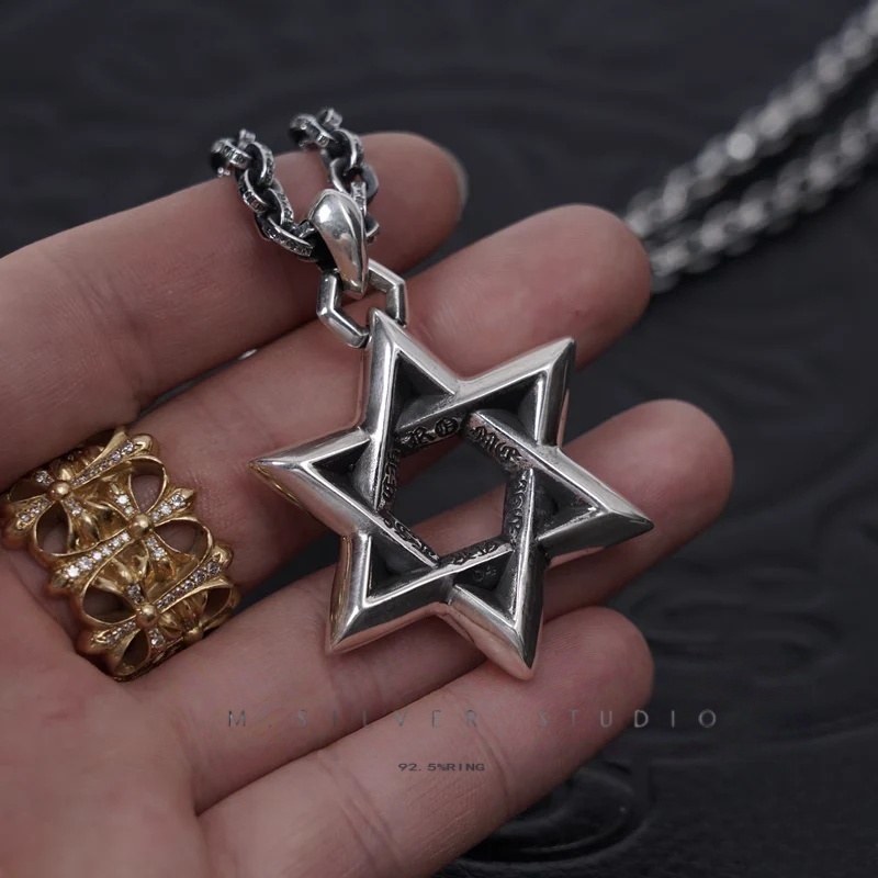 Chrome Hearts Cross Ring - Gothic 925 Sterling Silver Jewelry | David Studio