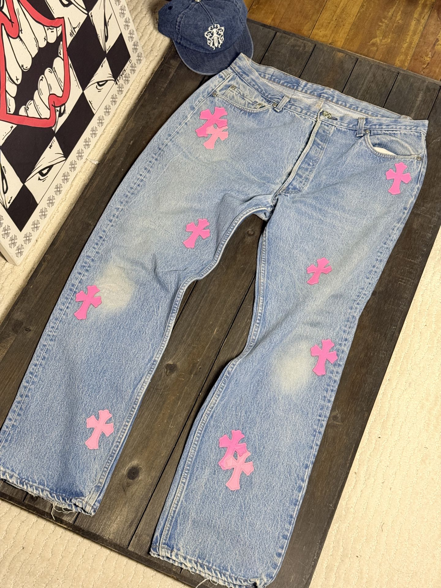 Chrome Hearts Cross Ring - Gothic 925 Sterling Silver Jewelry | David Studio