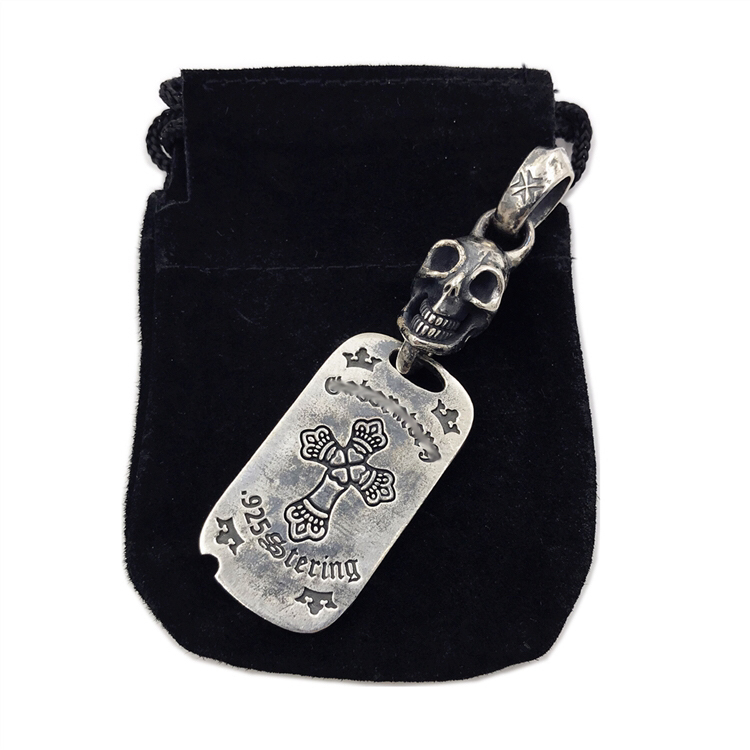 Chrome Hearts Cross Ring - Gothic 925 Sterling Silver Jewelry | David Studio