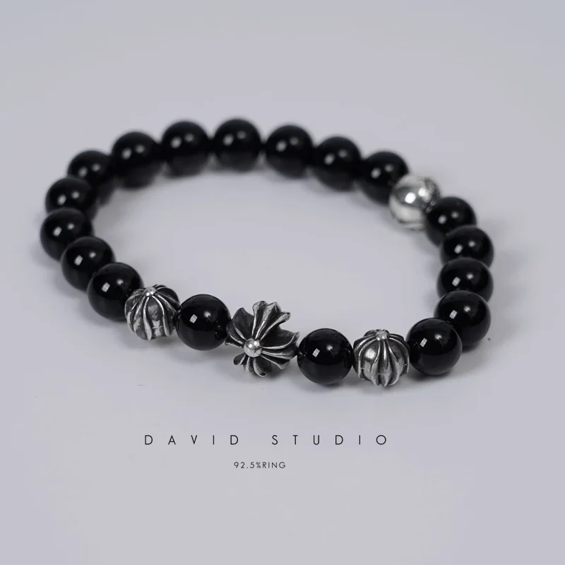 Chrome Hearts Cross Ring - Gothic 925 Sterling Silver Jewelry | David Studio