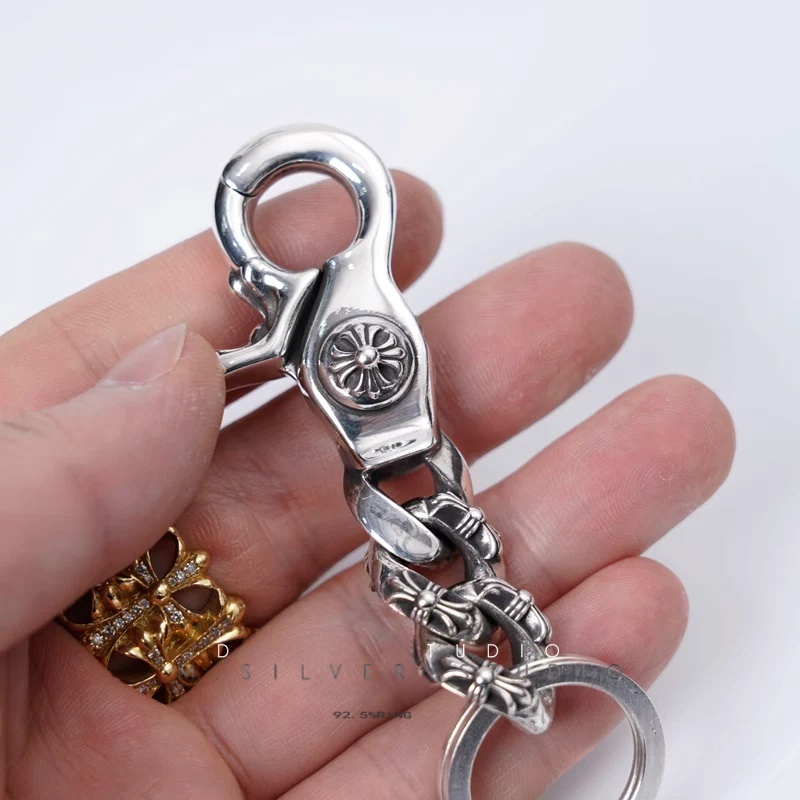 Chrome Hearts Cross Ring - Gothic 925 Sterling Silver Jewelry | David Studio