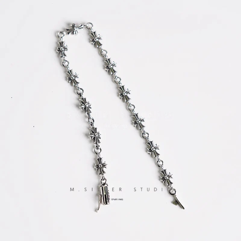 Chrome Hearts Cross Ring - Gothic 925 Sterling Silver Jewelry | David Studio