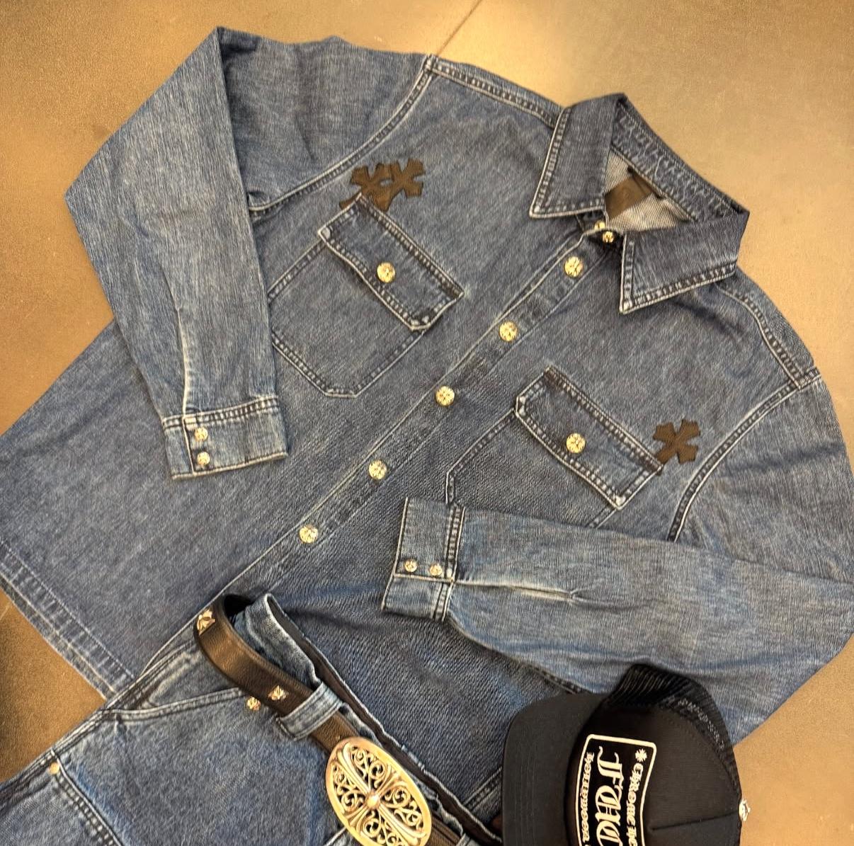 Chrome Hearts Cross Ring - Gothic 925 Sterling Silver Jewelry | David Studio