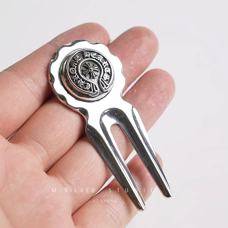 Chrome Hearts Cross Ring - Gothic 925 Sterling Silver Jewelry | David Studio