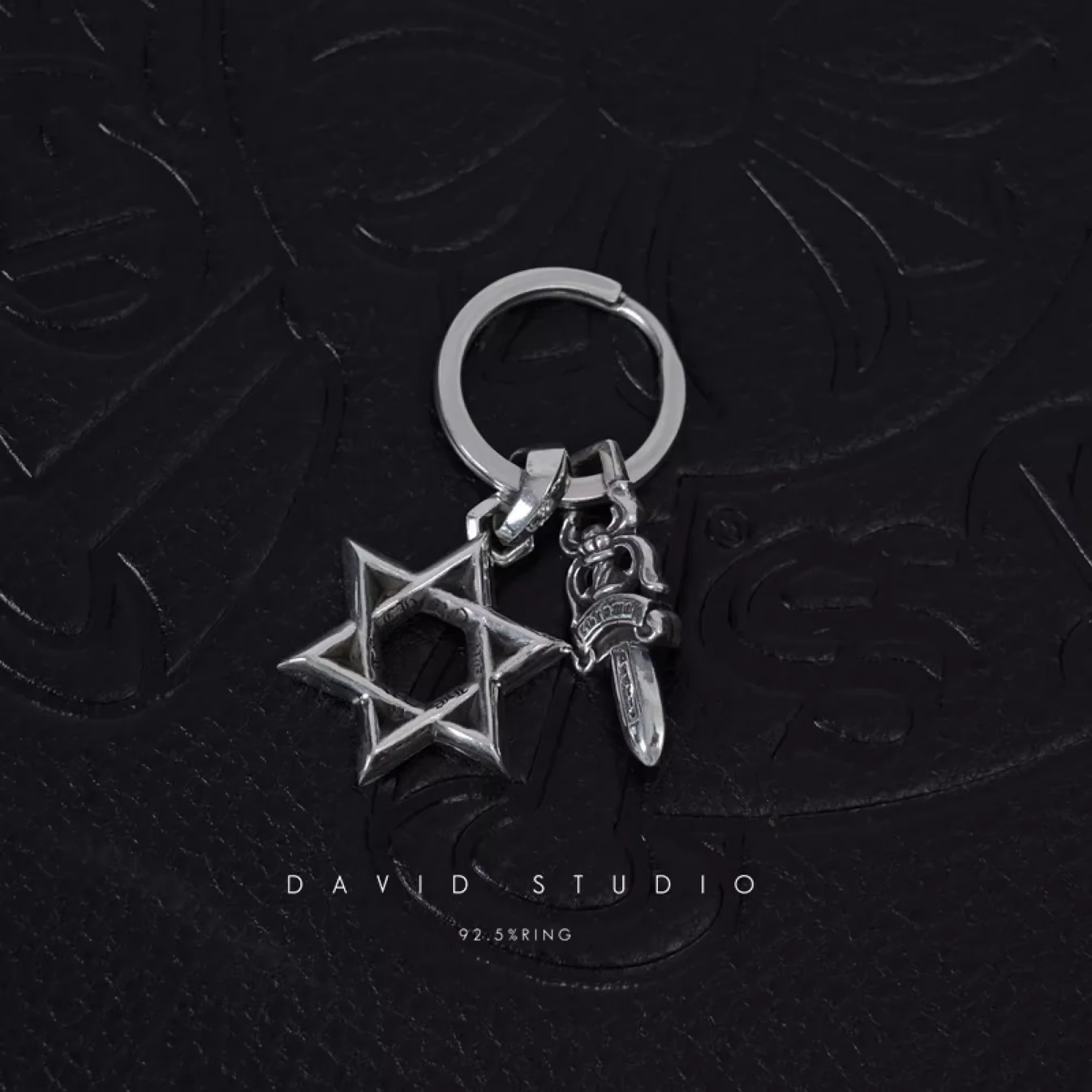 Chrome Hearts Cross Ring - Gothic 925 Sterling Silver Jewelry | David Studio