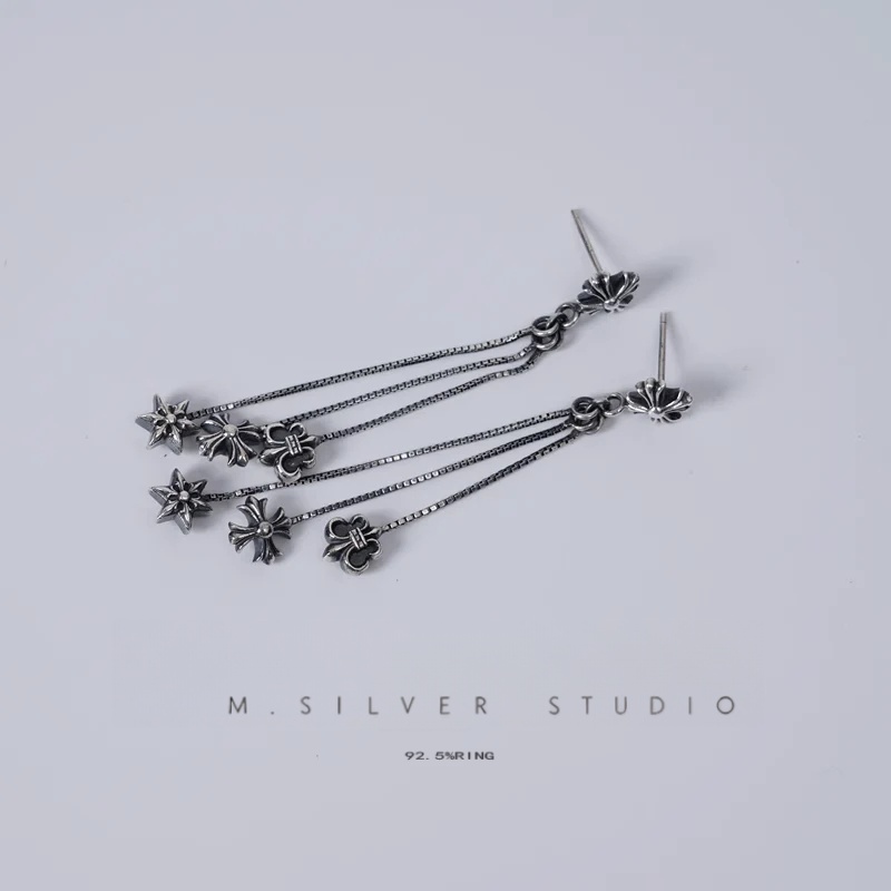 Chrome Hearts Cross Ring - Gothic 925 Sterling Silver Jewelry | David Studio