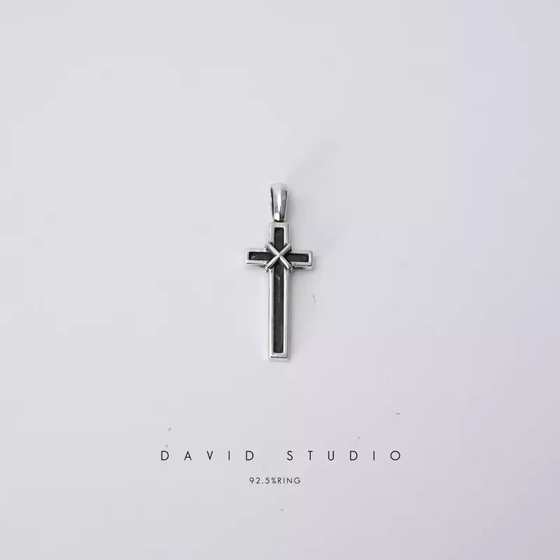Chrome Hearts Cross Ring - Gothic 925 Sterling Silver Jewelry | David Studio