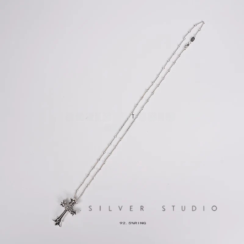 Chrome Hearts Cross Ring - Gothic 925 Sterling Silver Jewelry | David Studio