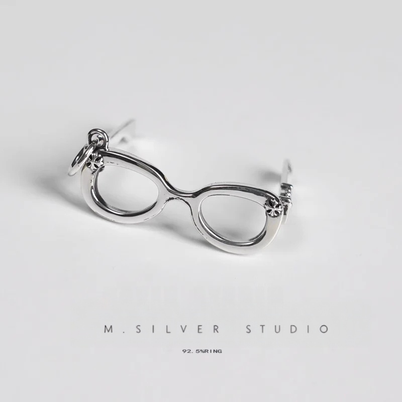 Chrome Hearts Cross Ring - Gothic 925 Sterling Silver Jewelry | David Studio