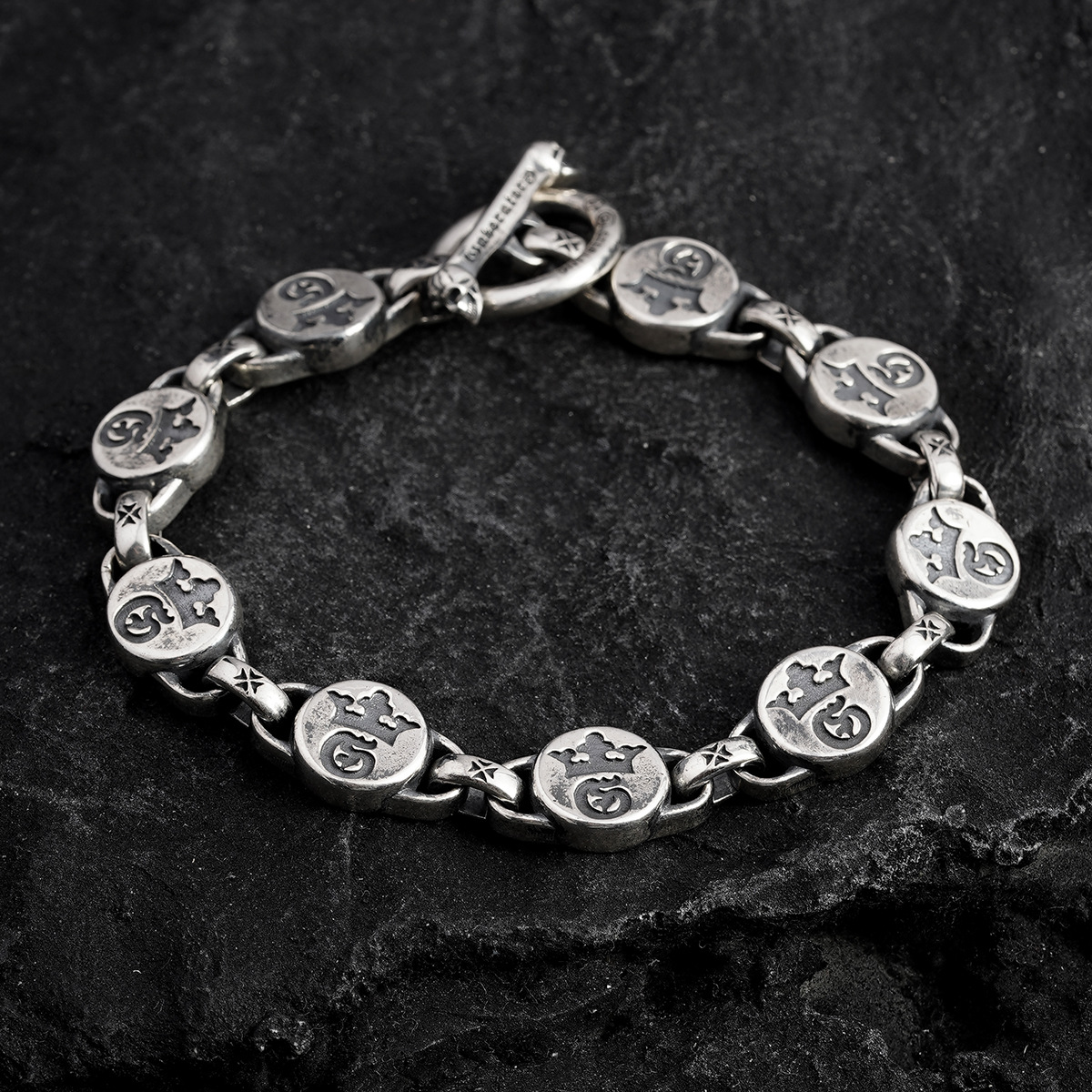 Chrome Hearts Cross Ring - Gothic 925 Sterling Silver Jewelry | David Studio