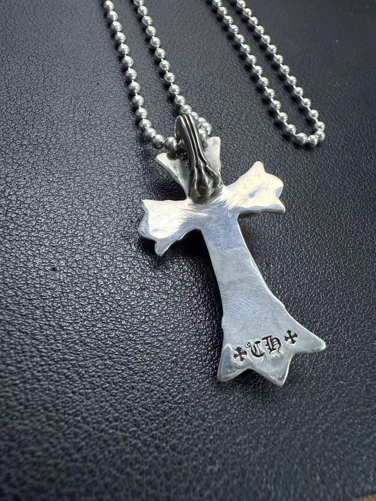 Chrome Hearts Cross Ring - Gothic 925 Sterling Silver Jewelry | David Studio