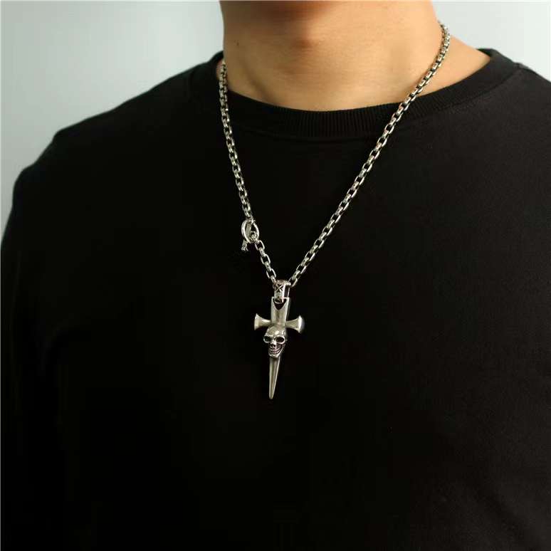 Chrome Hearts Cross Ring - Gothic 925 Sterling Silver Jewelry | David Studio