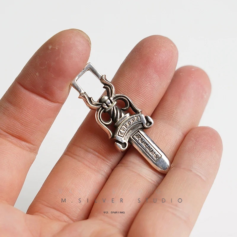 Chrome Hearts Cross Ring - Gothic 925 Sterling Silver Jewelry | David Studio