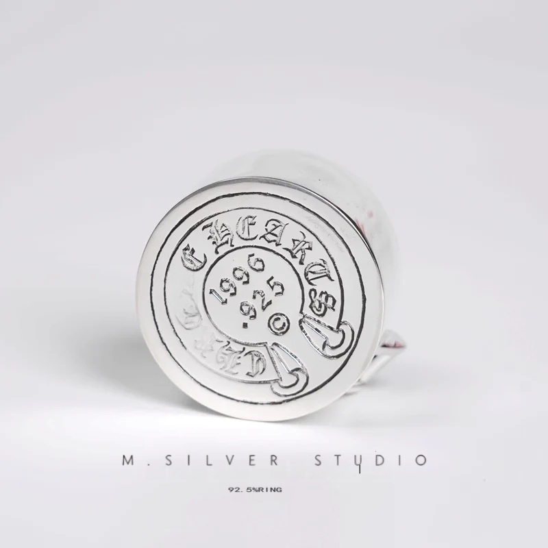 Chrome Hearts Cross Ring - Gothic 925 Sterling Silver Jewelry | David Studio