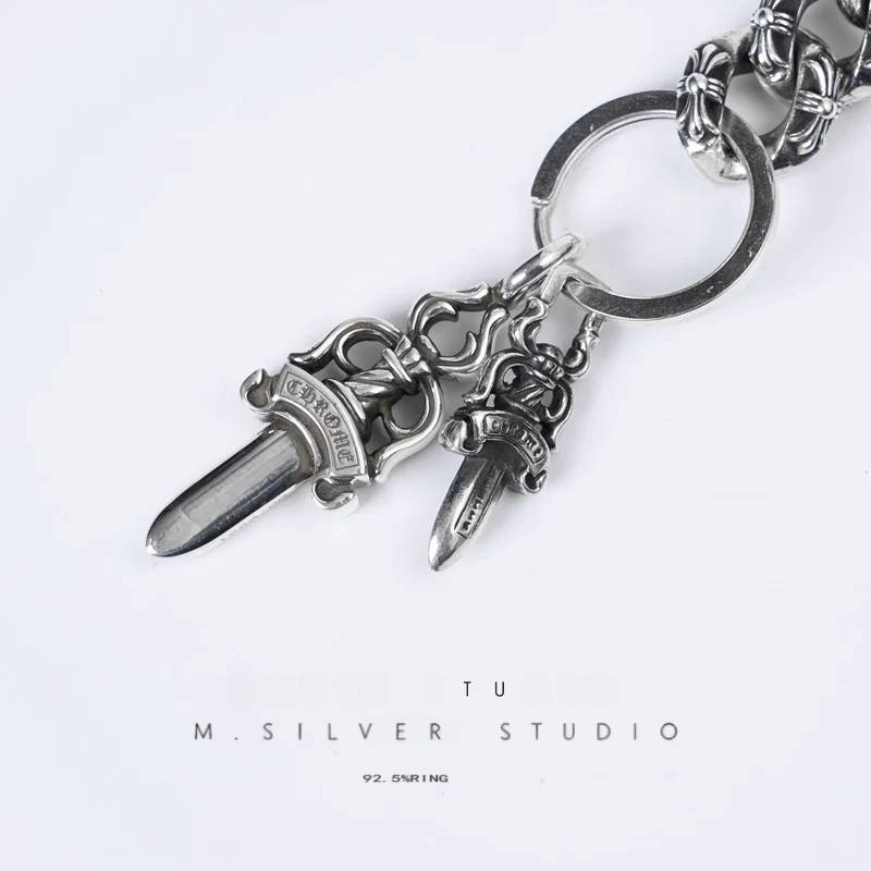 Chrome Hearts Cross Ring - Gothic 925 Sterling Silver Jewelry | David Studio