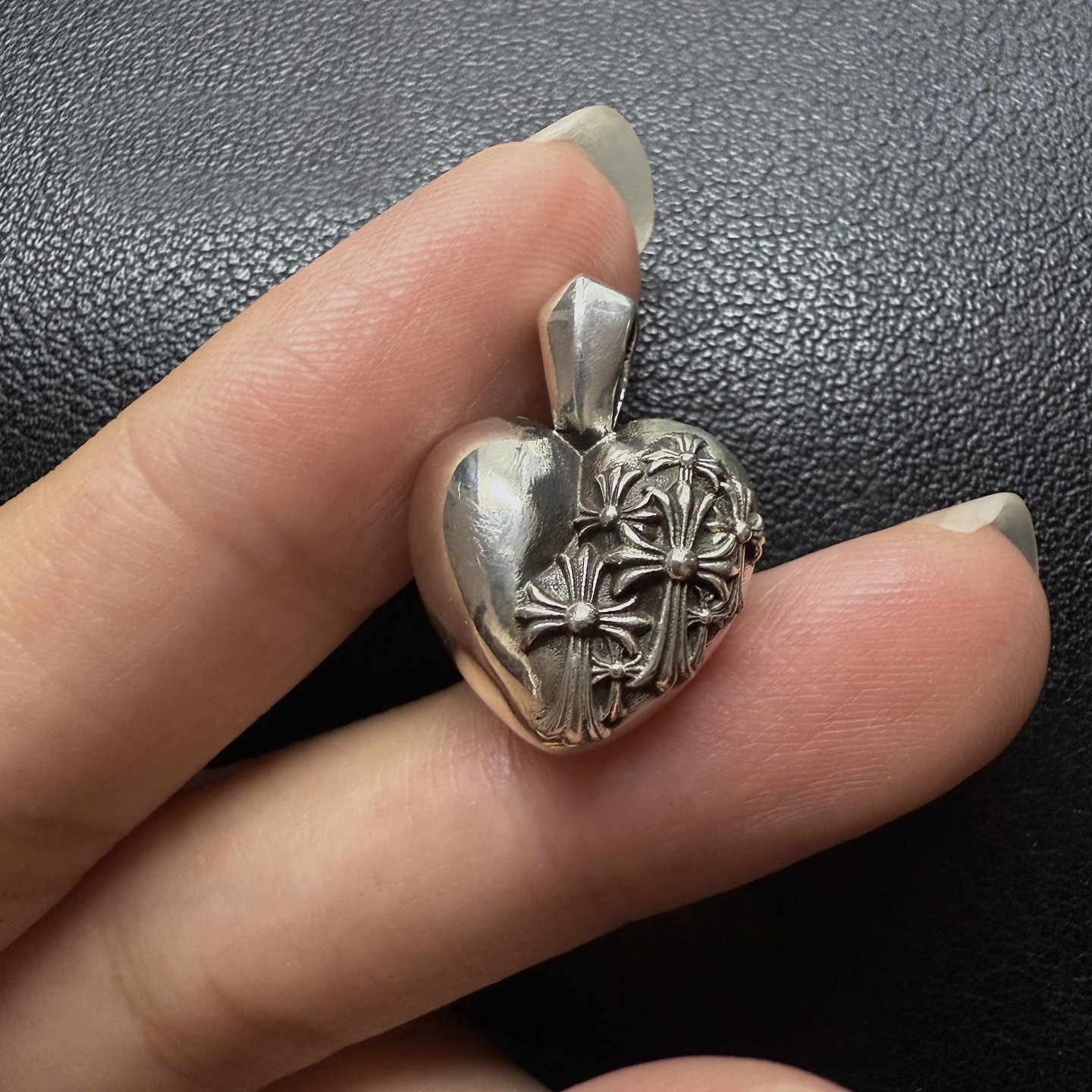 Chrome Hearts Cross Ring - Gothic 925 Sterling Silver Jewelry | David Studio