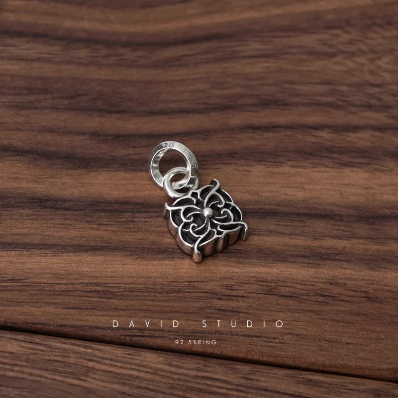 Chrome Hearts Cross Ring - Gothic 925 Sterling Silver Jewelry | David Studio