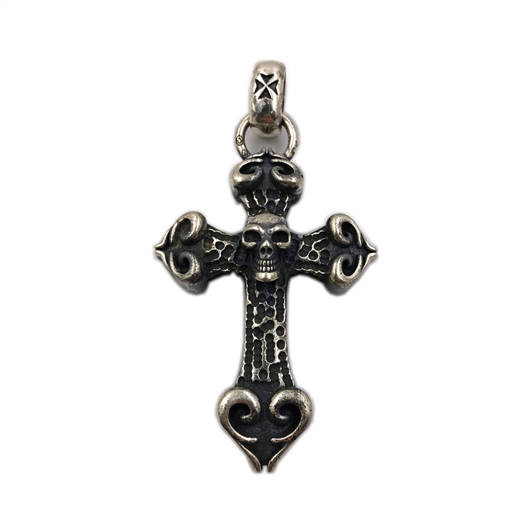 Chrome Hearts Cross Ring - Gothic 925 Sterling Silver Jewelry | David Studio