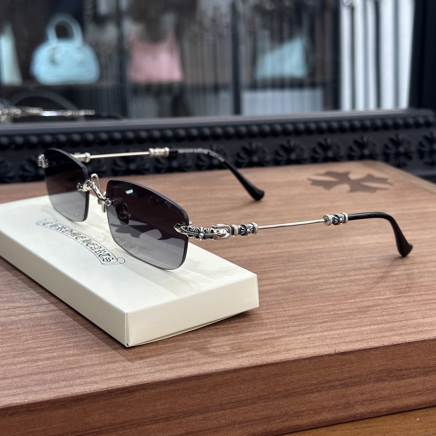 Chrome Hearts Cross Ring - Gothic 925 Sterling Silver Jewelry | David Studio