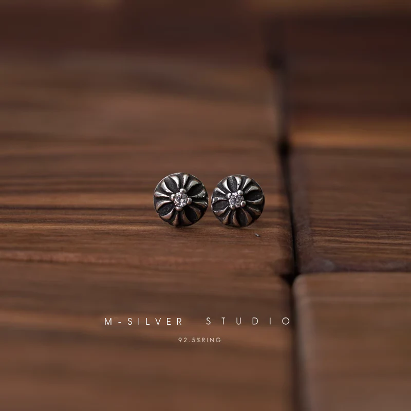 Chrome Hearts Cross Ring - Gothic 925 Sterling Silver Jewelry | David Studio