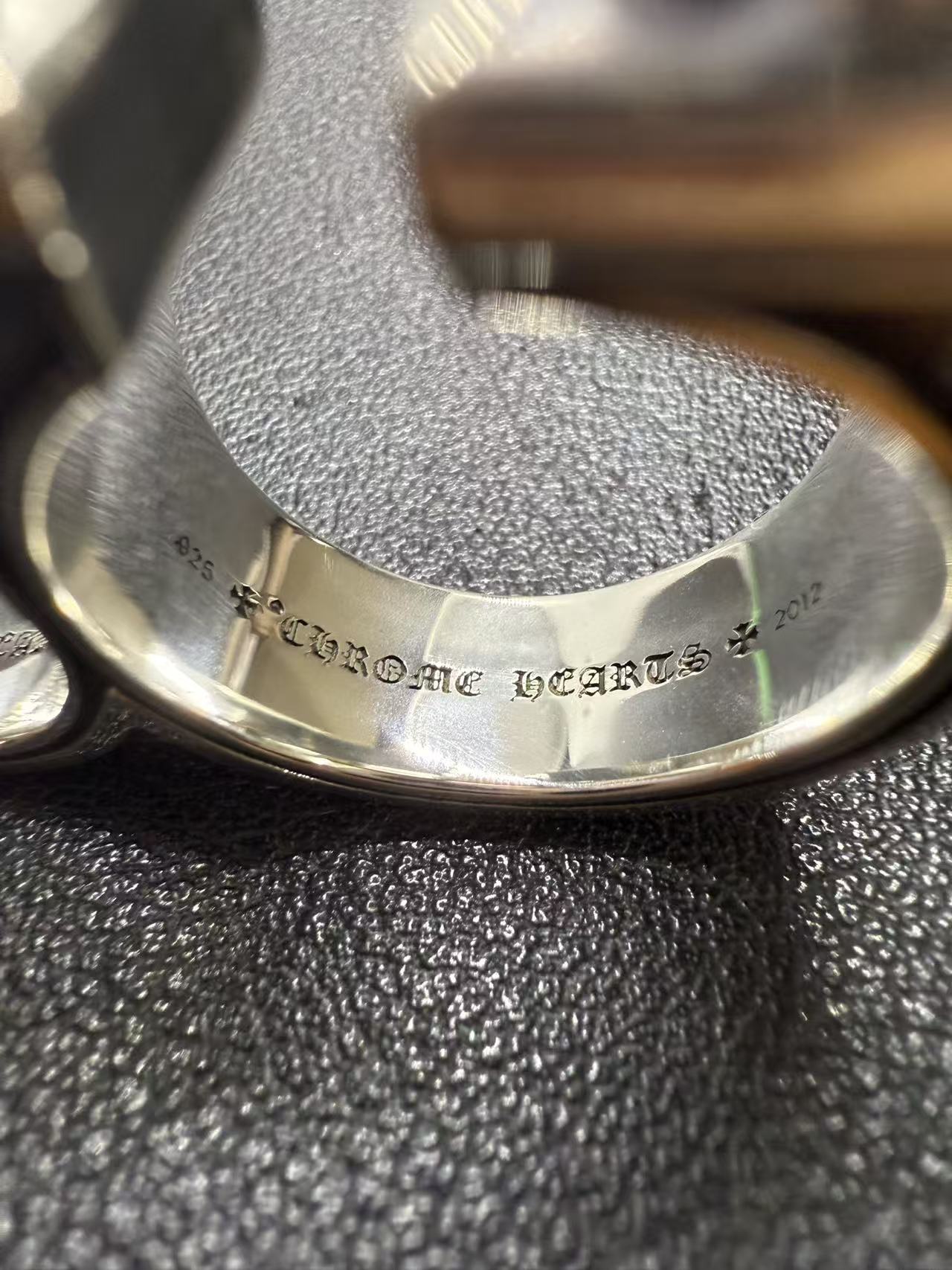 Chrome Hearts Cross Ring - Gothic 925 Sterling Silver Jewelry | David Studio