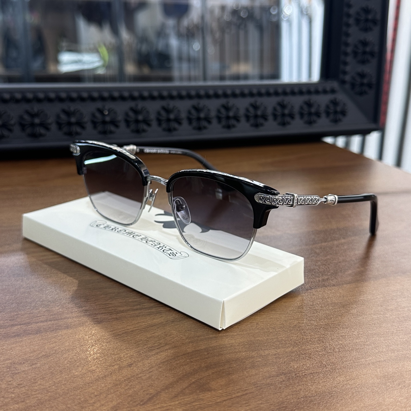 Chrome Hearts Cross Ring - Gothic 925 Sterling Silver Jewelry | David Studio