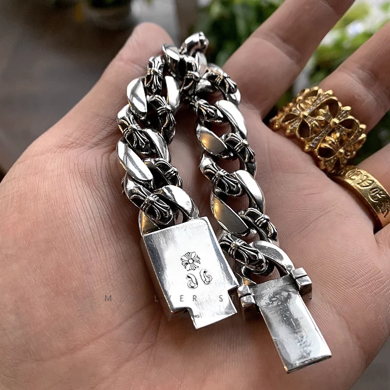 Chrome Hearts Cross Ring - Gothic 925 Sterling Silver Jewelry | David Studio